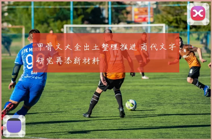 甲骨文大全出土整理推进 商代文字研究再添新材料