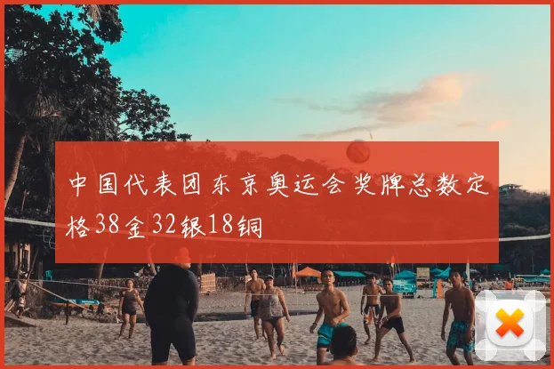 中国代表团东京奥运会奖牌总数定格38金32银18铜