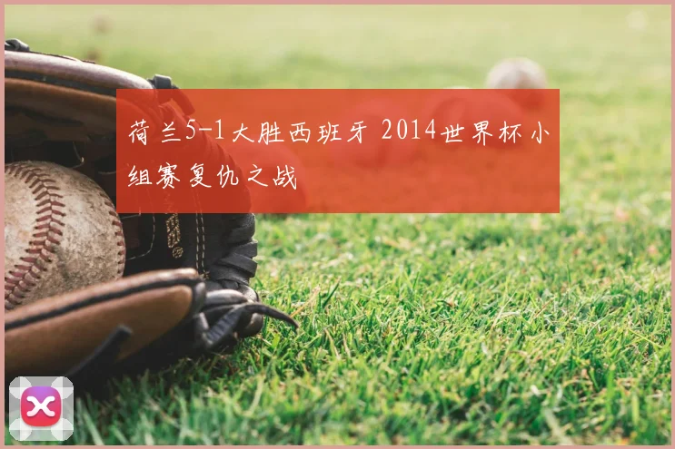 荷兰5-1大胜西班牙 2014世界杯小组赛复仇之战